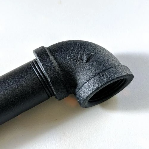 Dakota™ 10" Black Pipe 3-Shelf Bracket - 2 Pack Dakota™ 10" Black Pipe 3-Shelf Bracket - 2 Pack -Dakota Store dakota black corner connection 2